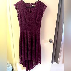 Purple Lace Dress